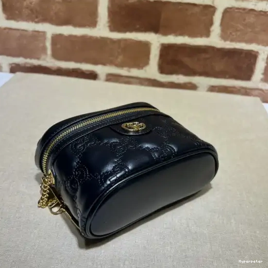 Hyperpeter handle Matelassé mini top bag GG GUCCI 0510